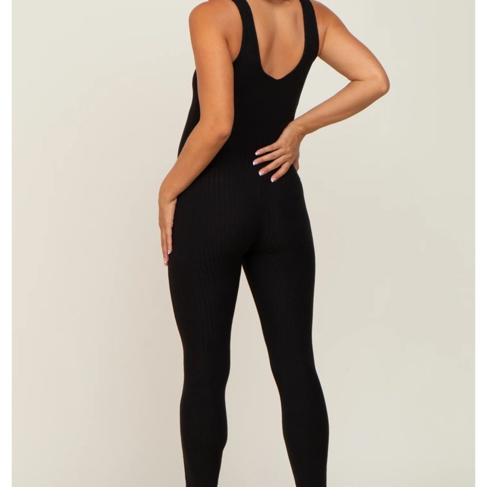 Black Sleeveless Jumpsuit